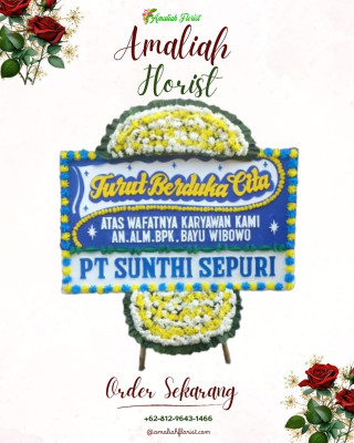 Papan Bunga Duka di Bandung Kidul